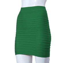 Load image into Gallery viewer, JECKSION Skirts Womens High Waist Womens Short Skirt 2016 Fashion Solid Elastic Pleated Package Hip Skirt For Lady #LN