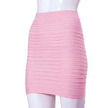 Load image into Gallery viewer, JECKSION Skirts Womens High Waist Womens Short Skirt 2016 Fashion Solid Elastic Pleated Package Hip Skirt For Lady #LN