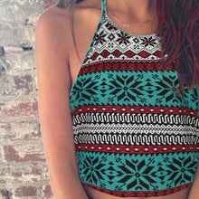 Load image into Gallery viewer, Women Boho Tank Tops Bustier Bra Vest Crop Bralette Shirt Blouse Cami