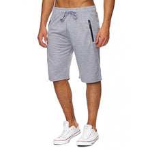 Load image into Gallery viewer, New 2018 Summer Men&#39;s Knee Length Drawstring Shorts Casual Joggers Bodybuilding Gyms-clothing shorts Men Bermuda masculina