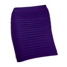 Load image into Gallery viewer, Womens Elastic Pleated High Waist Package Hip Short Skirt Fashion Sexy Female Clothing