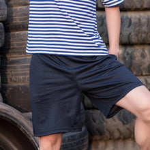 Load image into Gallery viewer, Quick Dry Men&#39;s Summer Board Shorts Solid Casual Shorts Breathable Loose Elastic Waist Beach Male Bottom Brand Shorts Bermuda