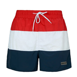 Men Beach Board Shorts Swimsuit 2018 Summer Casual Loose Men's Shorts Leisure Lining Liner Men Short Patchwork Waist Short