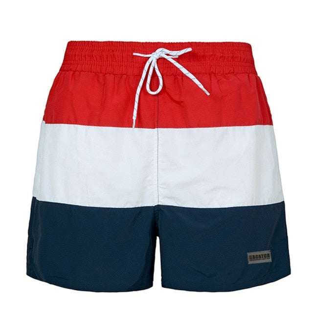 Men Beach Board Shorts Swimsuit 2018 Summer Casual Loose Men's Shorts Leisure Lining Liner Men Short Patchwork Waist Short