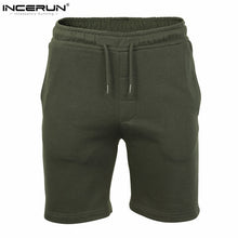 Load image into Gallery viewer, INCERUN Summer Beach Shorts Men 2018 Casual Jogger Bermudas hombre Gyms Plain Mens Fitness Workout Short homme