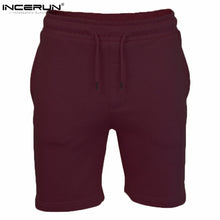 Load image into Gallery viewer, INCERUN Summer Beach Shorts Men 2018 Casual Jogger Bermudas hombre Gyms Plain Mens Fitness Workout Short homme