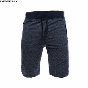INCERUN 2018 Men Sporting Beaching Shorts Trousers Cotton Bodybuilding Fitness Shorts Men Sweatpants Joggers Gyms Men Shorts 2XL
