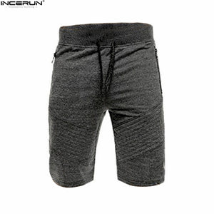 INCERUN 2018 Men Sporting Beaching Shorts Trousers Cotton Bodybuilding Fitness Shorts Men Sweatpants Joggers Gyms Men Shorts 2XL