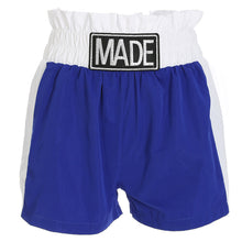 Load image into Gallery viewer, Women Summer High Waist Loose Shorts  Patchwork Streetwear Women Shorts Elastic Waist Short Feminino Sweatpants