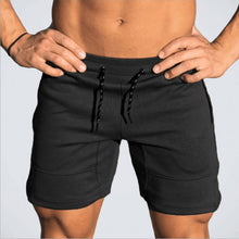 Load image into Gallery viewer, 2018 Cotton Mens Casual Shorts Beaching Shorts Elastic Waist Bodybuilding Sweatpants Fitness Short Jogger Bermuda Shorts Gyms