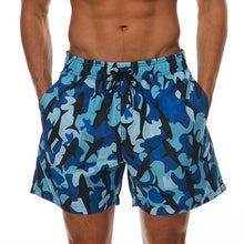 Load image into Gallery viewer, Men&#39;s Shorts Hawaiian Flower Print Bermuda Boardshorts Casual Shorts Beach Hombre Clothing Masculino Joggers Bodybuilding Male