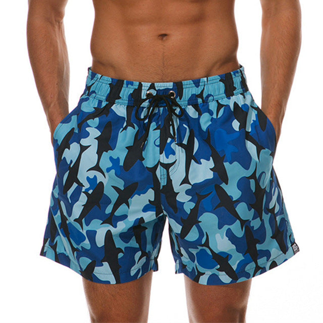 Men's Shorts Hawaiian Flower Print Bermuda Boardshorts Casual Shorts Beach Hombre Clothing Masculino Joggers Bodybuilding Male