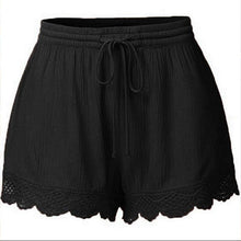 Load image into Gallery viewer, Sexy Women Fashion Lace Up Lace Short Pants Summer Causal Shorts Women Shorts