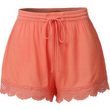 Load image into Gallery viewer, Sexy Women Fashion Lace Up Lace Short Pants Summer Causal Shorts Women Shorts
