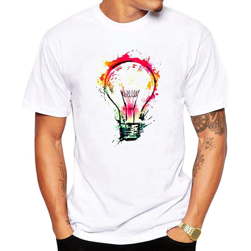 Summer New Fashion Male Pattern Short Sleeve T shirt