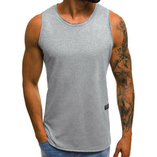Load image into Gallery viewer, Fashion Personality Men&#39;s Summer Casual Slim Sleeveless T Shirt Top Blouse