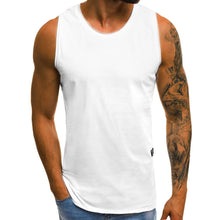 Load image into Gallery viewer, Fashion Personality Men&#39;s Summer Casual Slim Sleeveless T Shirt Top Blouse