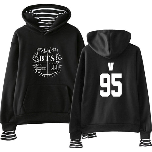 Streetwear Bts Hoodie Loose Shorts Style Women Sweatshirts With Letter Cute Female 5 Colors Hoodies Women Long Sleeves Moletoms
