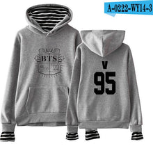 Load image into Gallery viewer, Streetwear Bts Hoodie Loose Shorts Style Women Sweatshirts With Letter Cute Female 5 Colors Hoodies Women Long Sleeves Moletoms