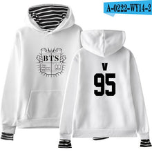 Load image into Gallery viewer, Streetwear Bts Hoodie Loose Shorts Style Women Sweatshirts With Letter Cute Female 5 Colors Hoodies Women Long Sleeves Moletoms